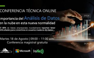 WEBINAR: Importancia del Análisis de Datos en la Nube en esta nueva normalidad